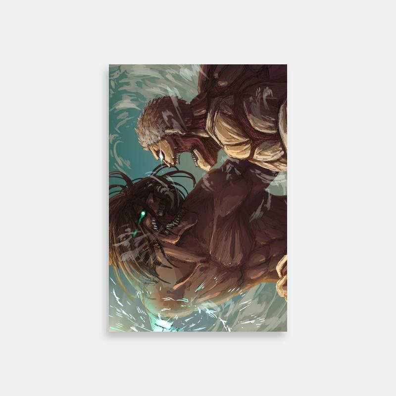 Reiner Braun Attack on Titan Water Scene Wall Art