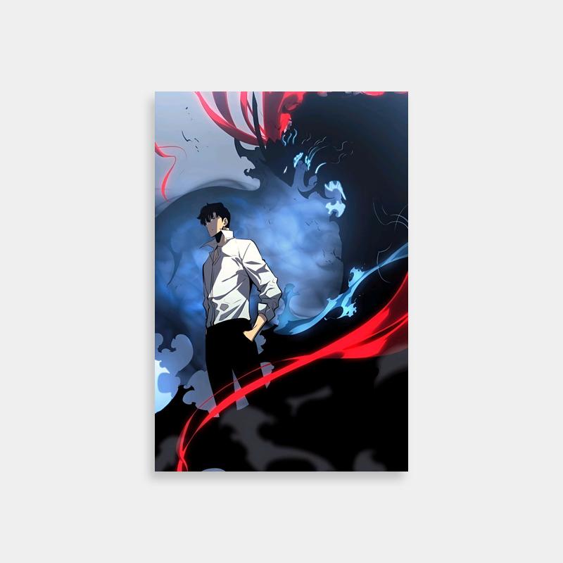 Igris Solo Leveling Poster - Official Manhwa Character Art