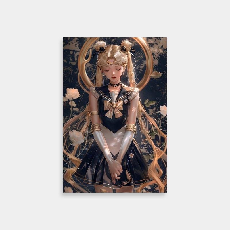 Usagi Tsukino Sailor Moon Poster - Classic Anime Character Art