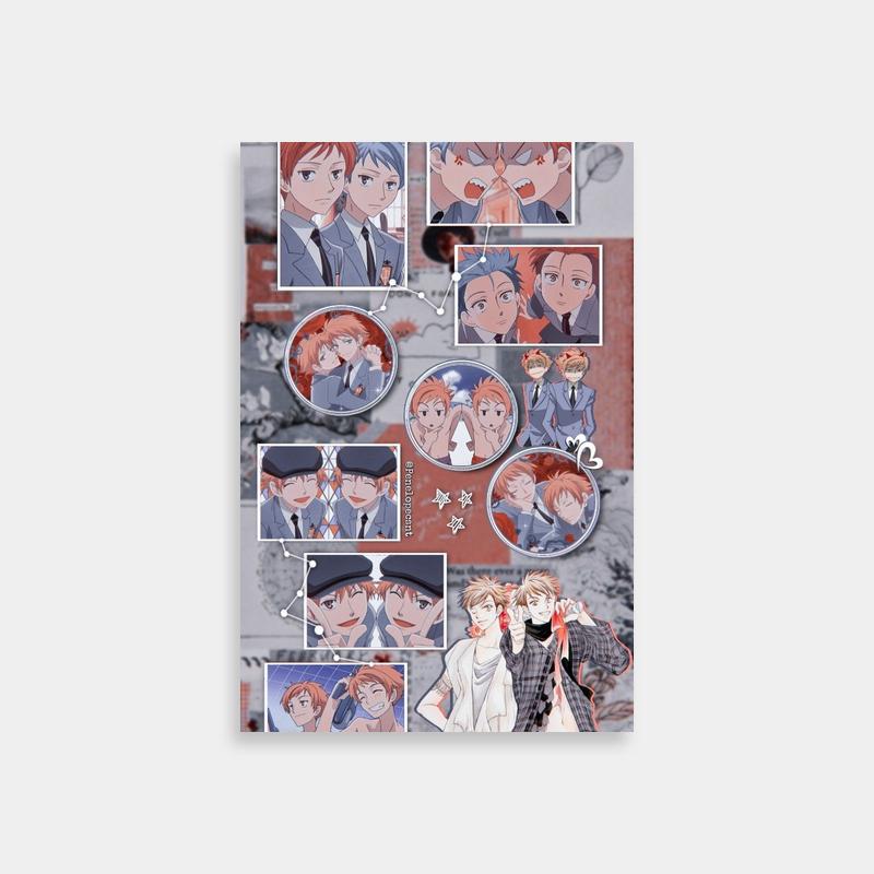 Hikaru Hitachiin Ouran Host Club Anime Couple Poster