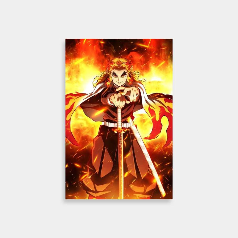 Rengoku Kyojuro Demon Slayer Poster