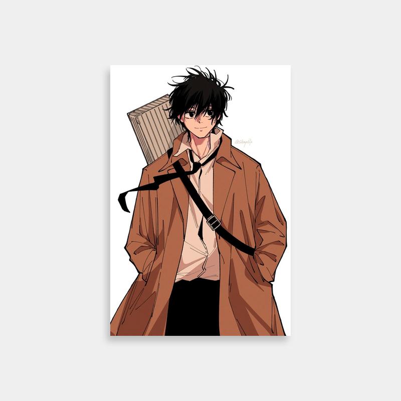 Nagumo Sakamoto Days Traveler Anime Poster