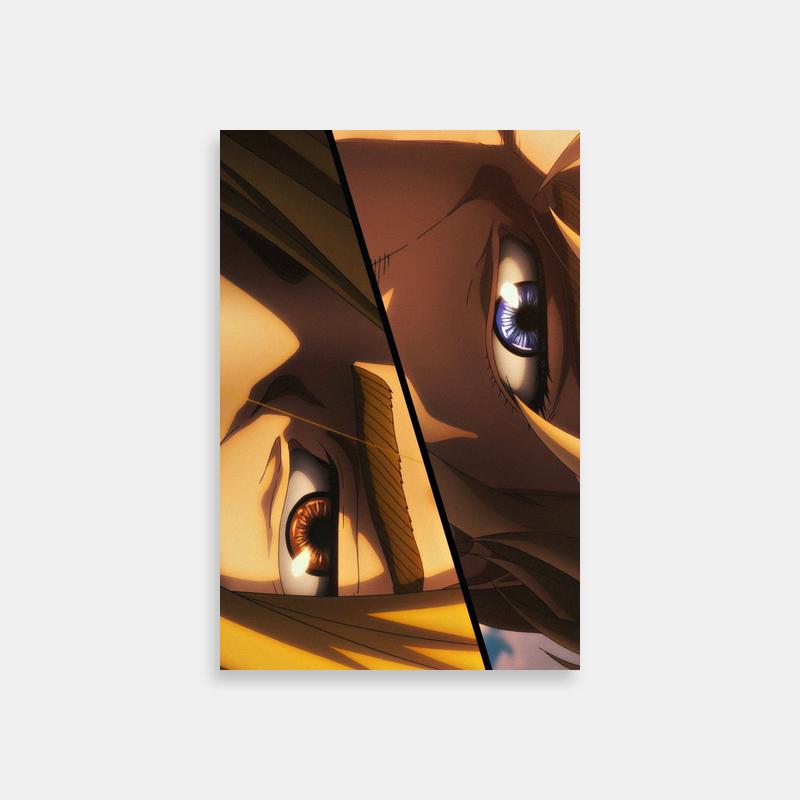 Vinland Saga Canute Poster - Two Anime Characters Facing Off