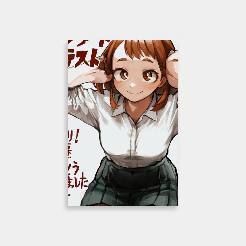 Ochaco Uraraka My Hero Academia Official Art Poster