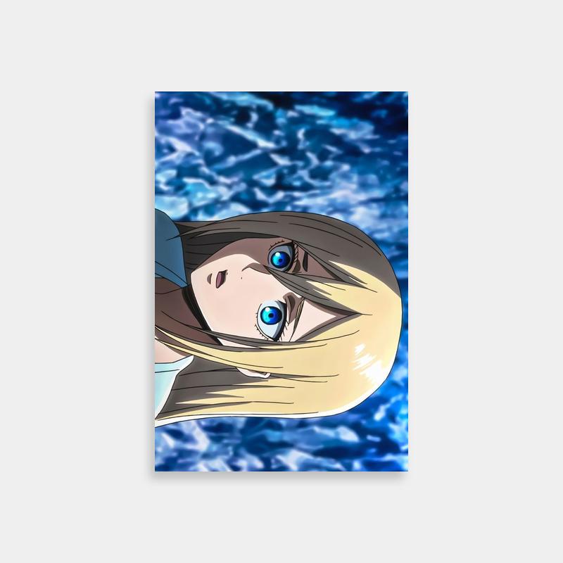 Historia Reiss Attack on Titan Poster - Floating in Water Scene