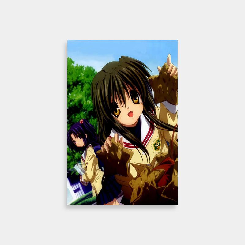 Fuko Ibuki Clannad Poster - Group Scene Wall Art