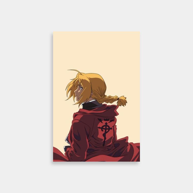 Edward Elric Fullmetal Alchemist Poster - Anime Wall Art