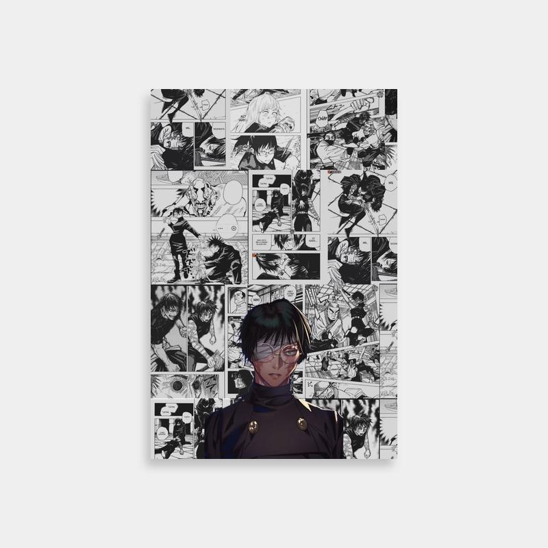Maki Zenin Comic Wall Poster - Jujutsu Kaisen Anime Decor