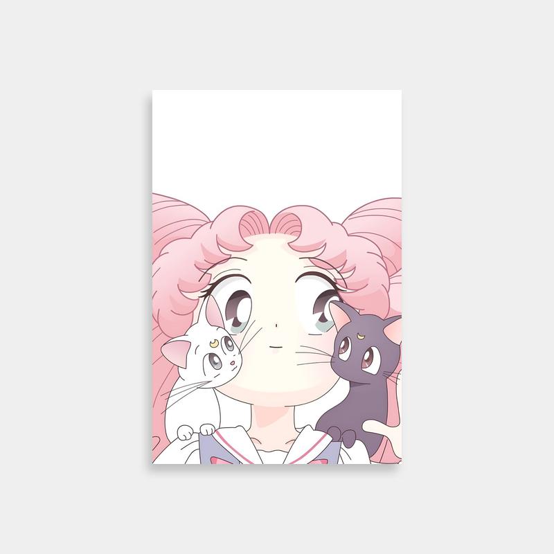 Chibiusa Sailor Moon Poster - Anime Wall Art