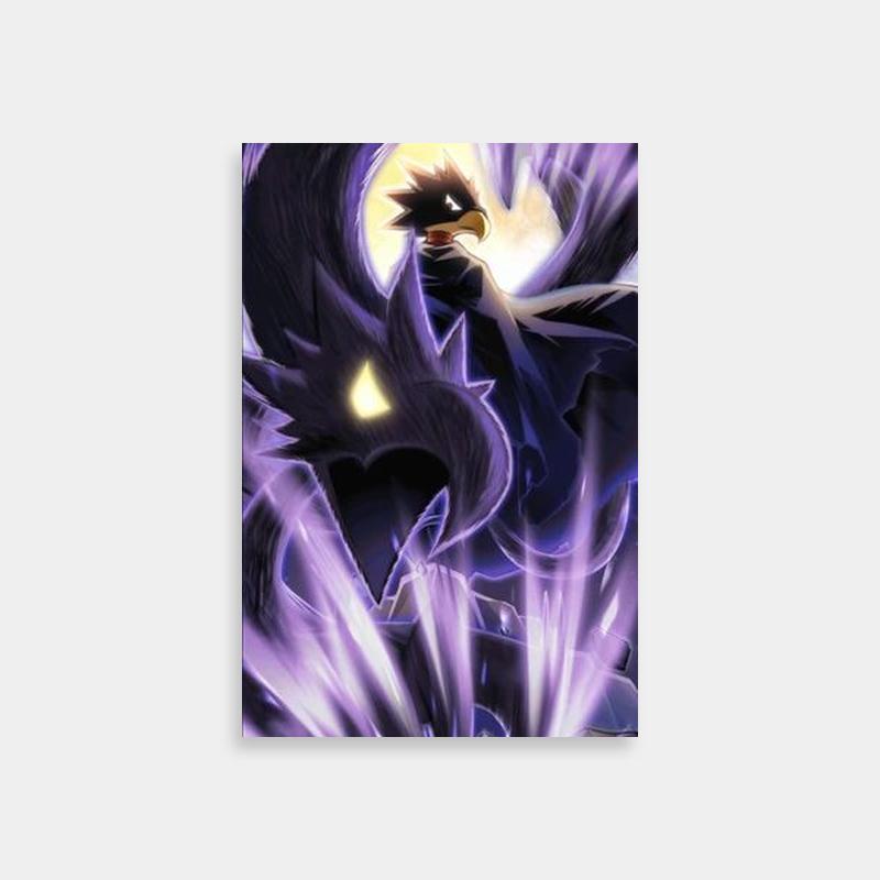 Fumikage Tokoyami Anime Character Poster - My Hero Academia Wall Art