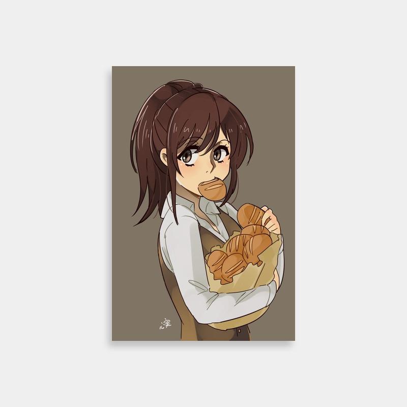 Sasha Braus Attack on Titan Food Lover Poster