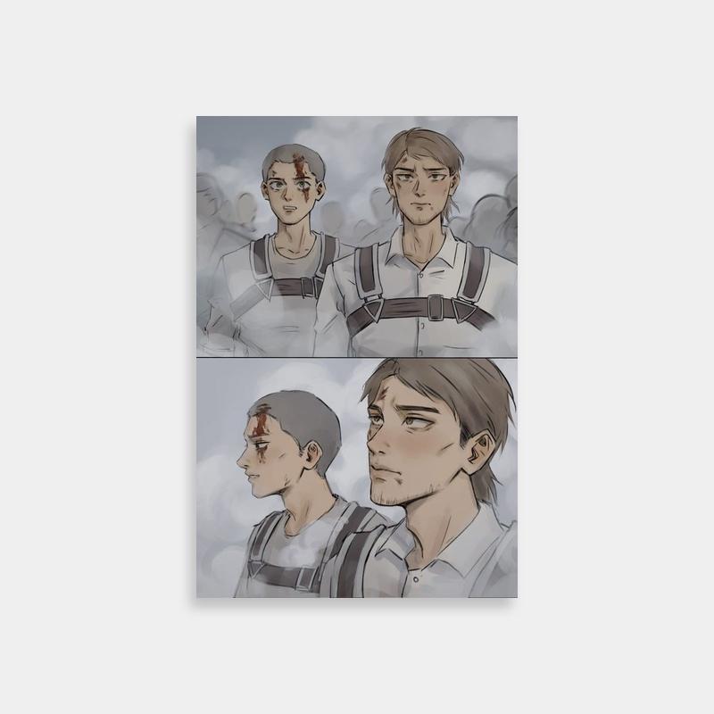 Connie Springer Attack on Titan Dual View Poster - Injured & Normal Character