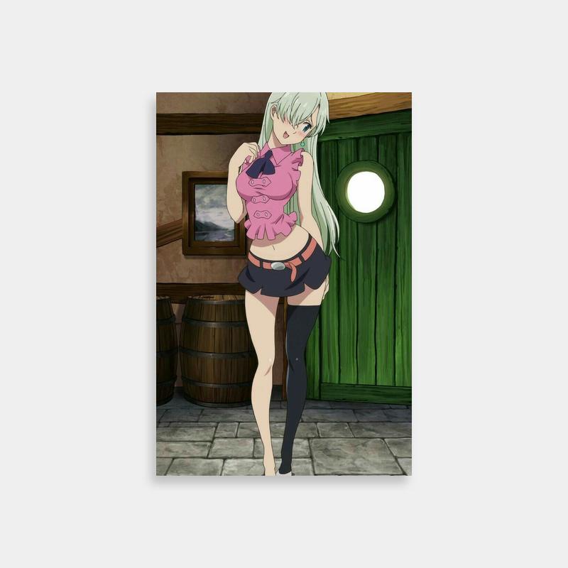 Elizabeth Liones Skirt Anime Poster - Seven Deadly Sins Decor