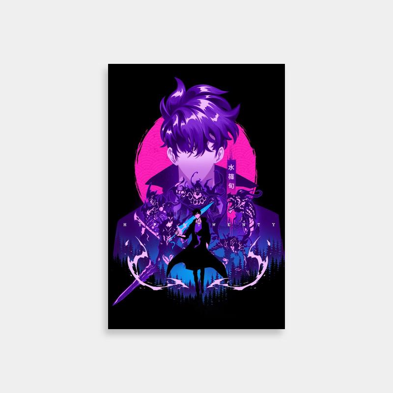 Tank Solo Leveling Wall Art