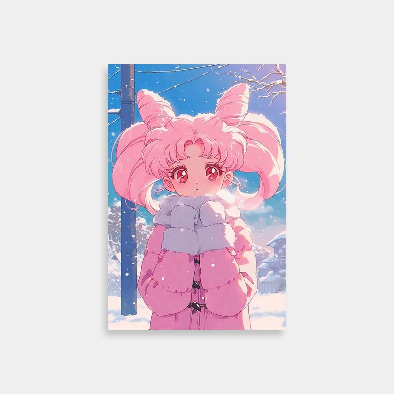 Chibiusa Sailor Moon Art Print by 魔法师Luna