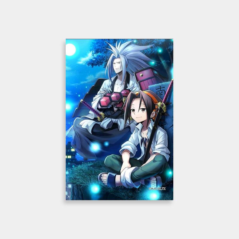 Shaman King Duo Poster - Hao Asakura Anime Art