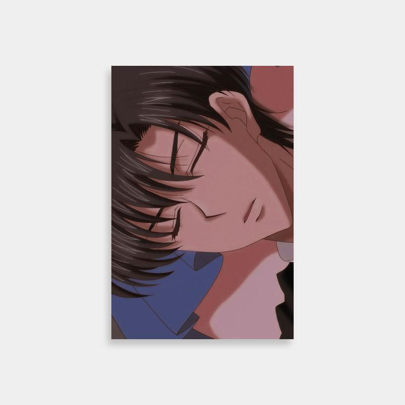 Mamoru Chiba Sleeping Anime Poster - Sailor Moon Art