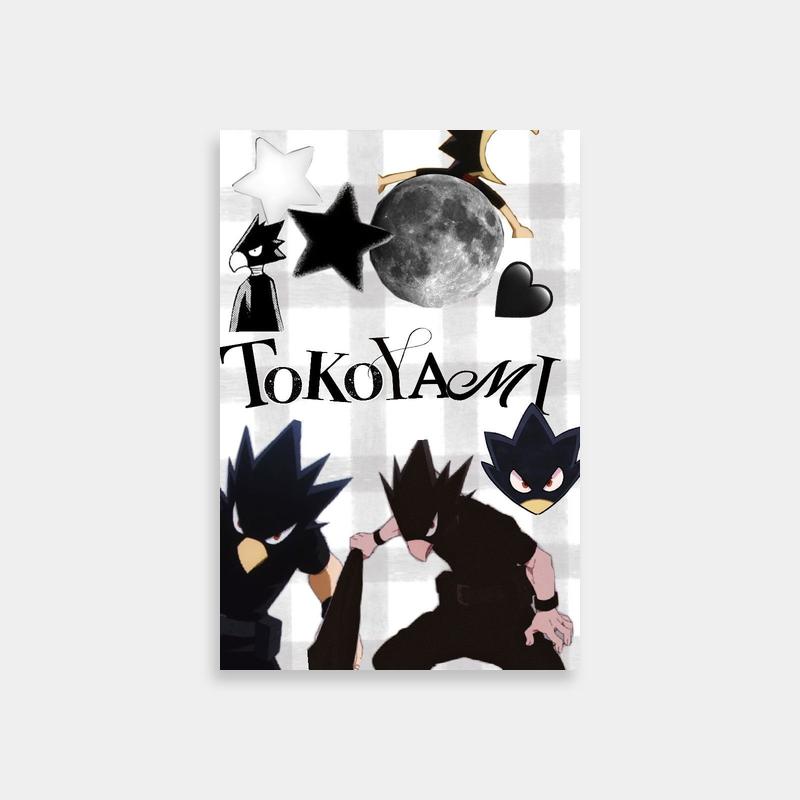 Fumikage Tokoyami My Hero Academia Poster - Tokyo-Themed Cartoon Art