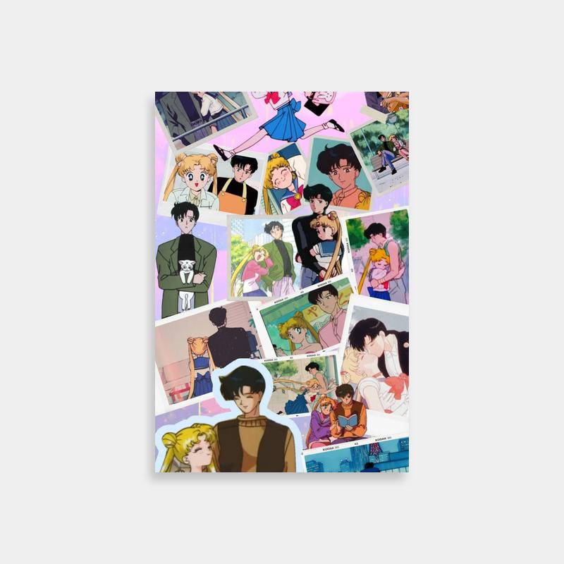 Mamoru Chiba Anime Characters Poster - Sailor Moon Collection