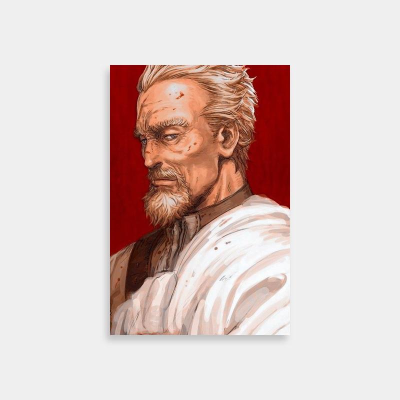 Vinland Saga Askeladd Blonde Warrior Art Print