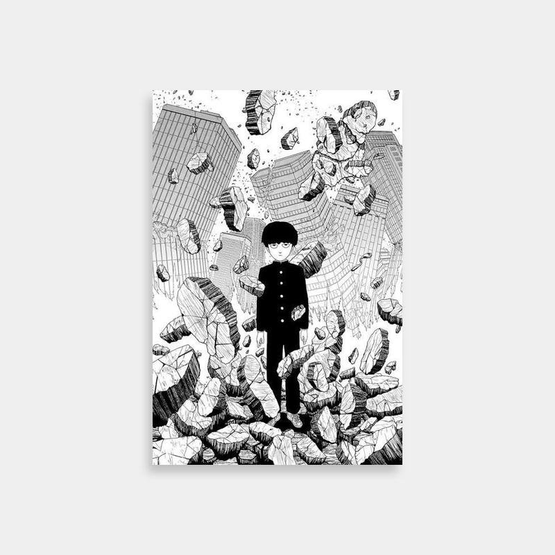 Shigeo Kageyama Mob Psycho 100 Group Art Print