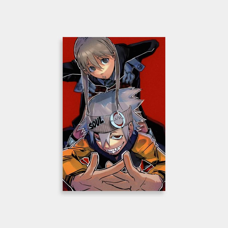 Maka Albarn Soul Eater Poster - Anime Characters in Action