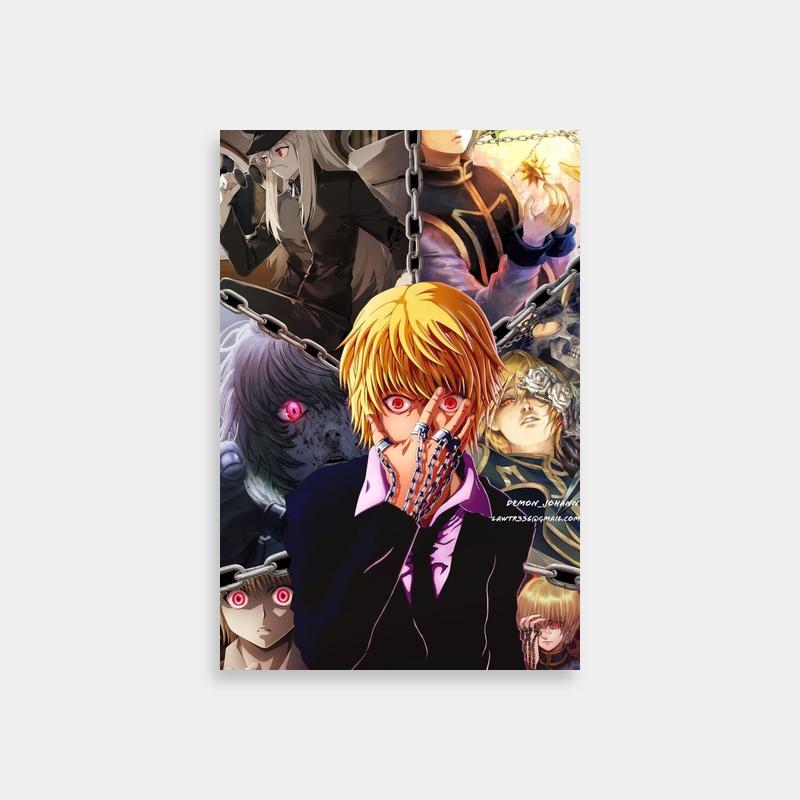 Kurapika Among Characters - Hunter x Hunter Group Poster