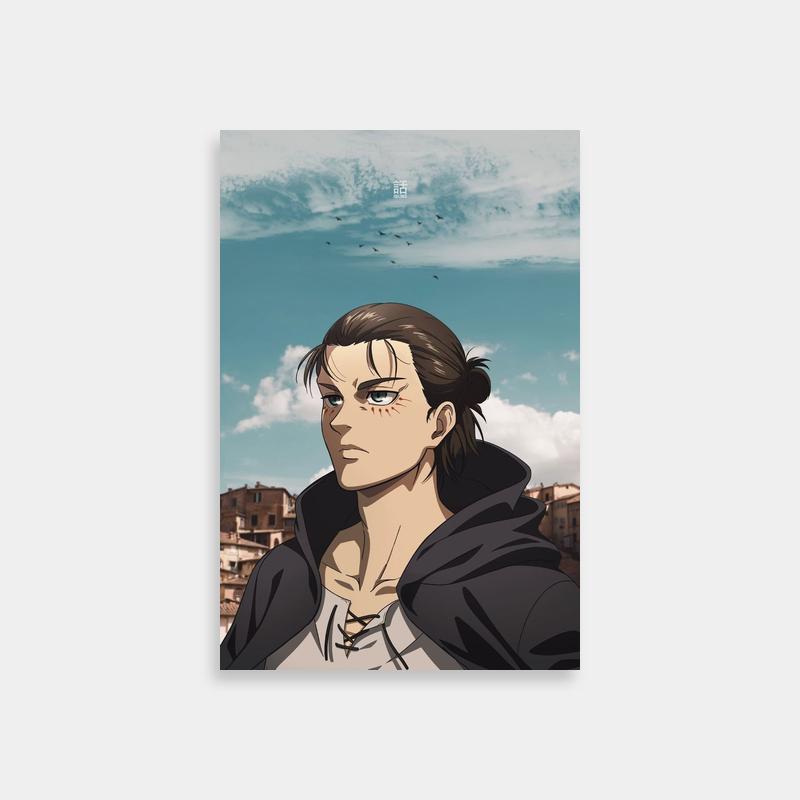 Eren Yeager Attack on Titan Anime Art