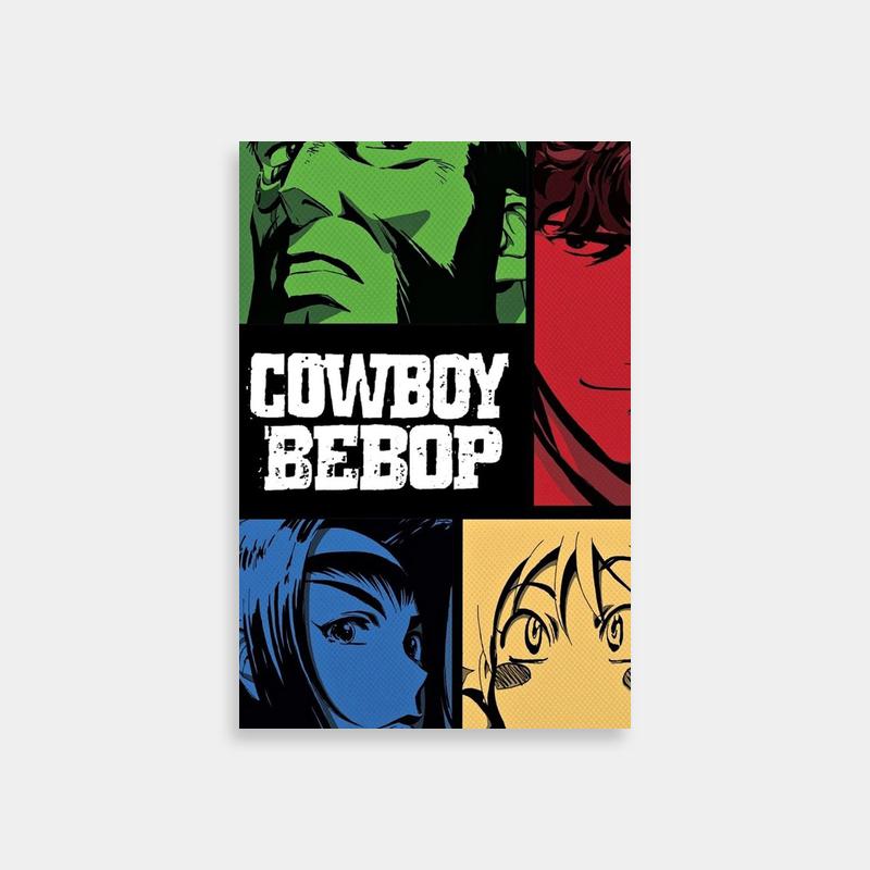 Edward Wong Cowboy Bebop Multi-Color Poster Set
