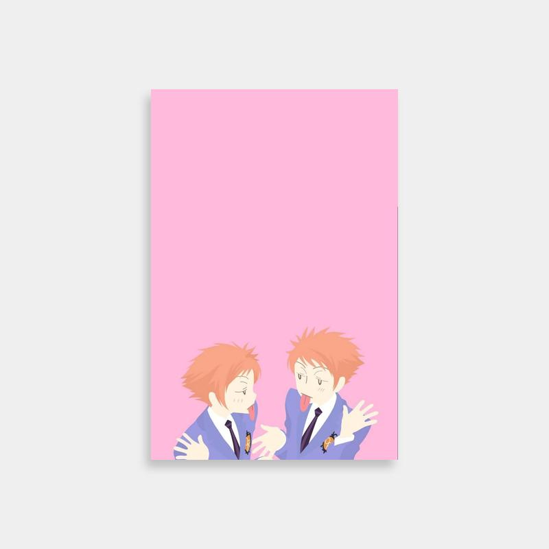 Hikaru Hitachiin Ouran Host Club Suit Duo Poster
