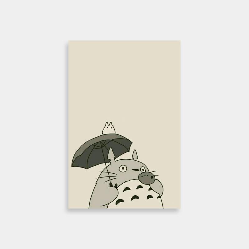 Totoro My Neighbor Totoro Cat Bus Poster - Umbrella Art