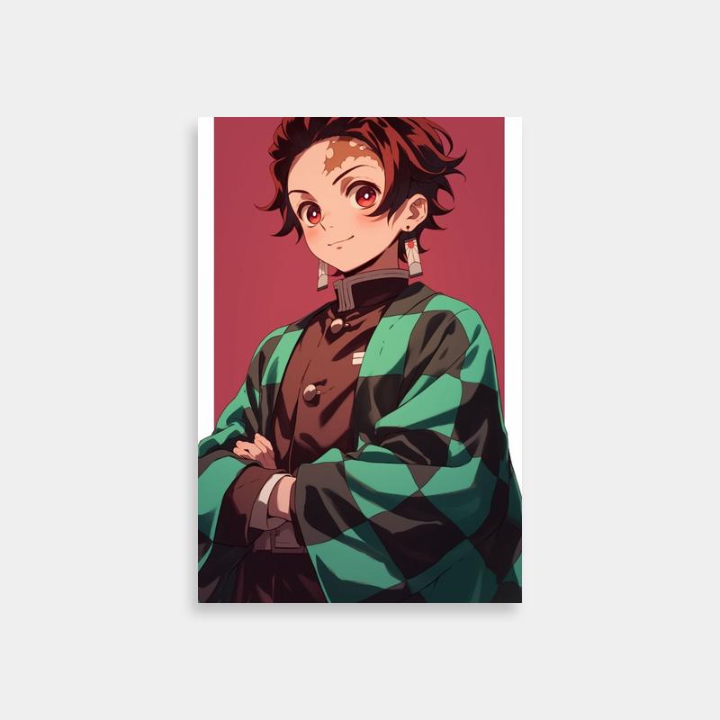 Tanjiro Kamado Demon Slayer Fan Art Print