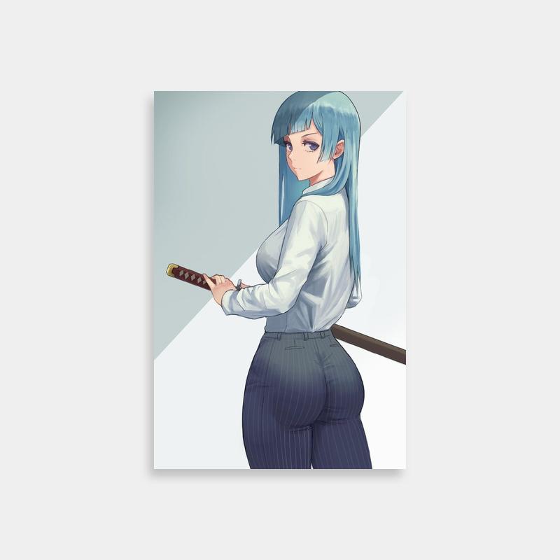 Kasumi Miwa Jujutsu Kaisen Poster - Anime Wall Art