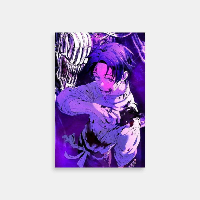 Yuta Okkotsu Jujutsu Kaisen Battle Poster - Demon Confrontation