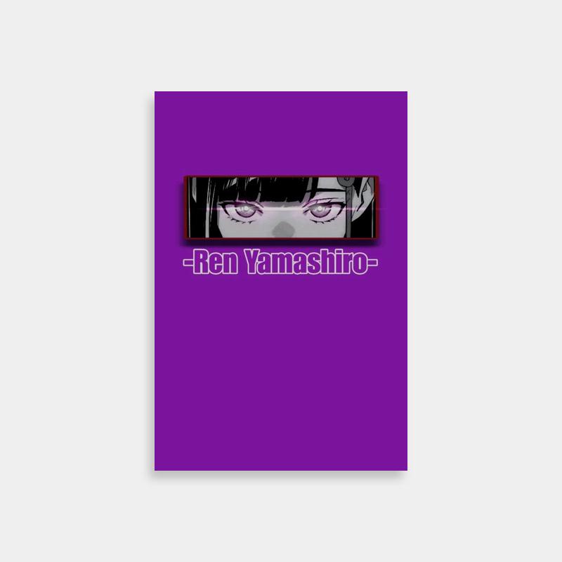 Ren Tsuruga Skip Beat Anime Poster - Ren Yamashiro Text Art