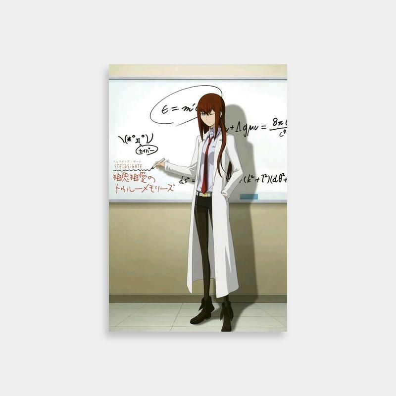 Steins;Gate Lab Coat Character Poster - Anime Art