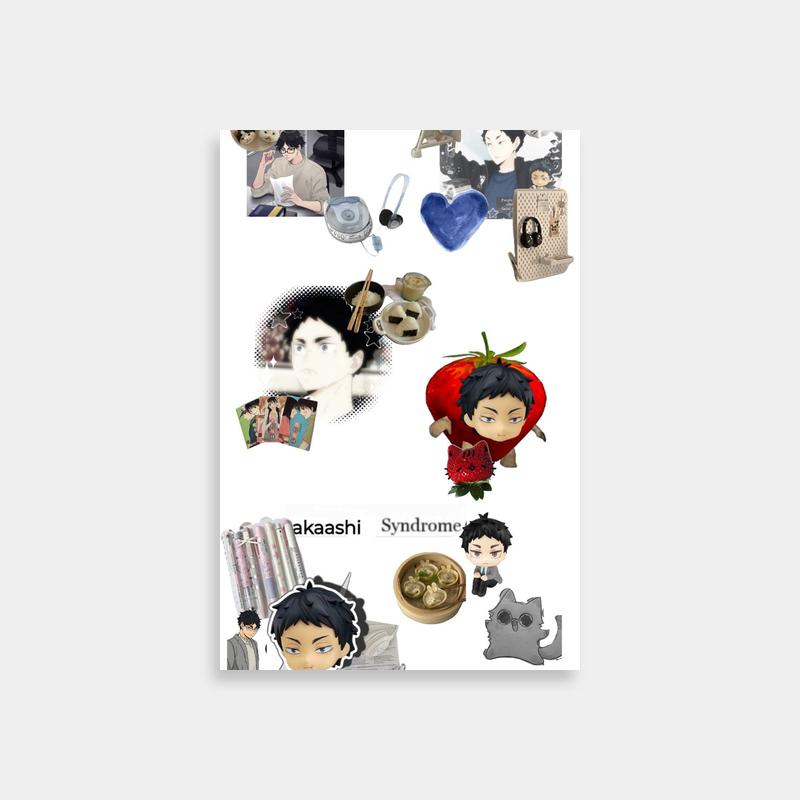 Akaashi Keiji Haikyuu Poster - Beautiful Anime Artwork