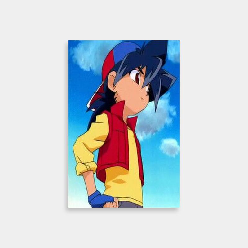 Tyson Granger Sky Background Beyblade Poster