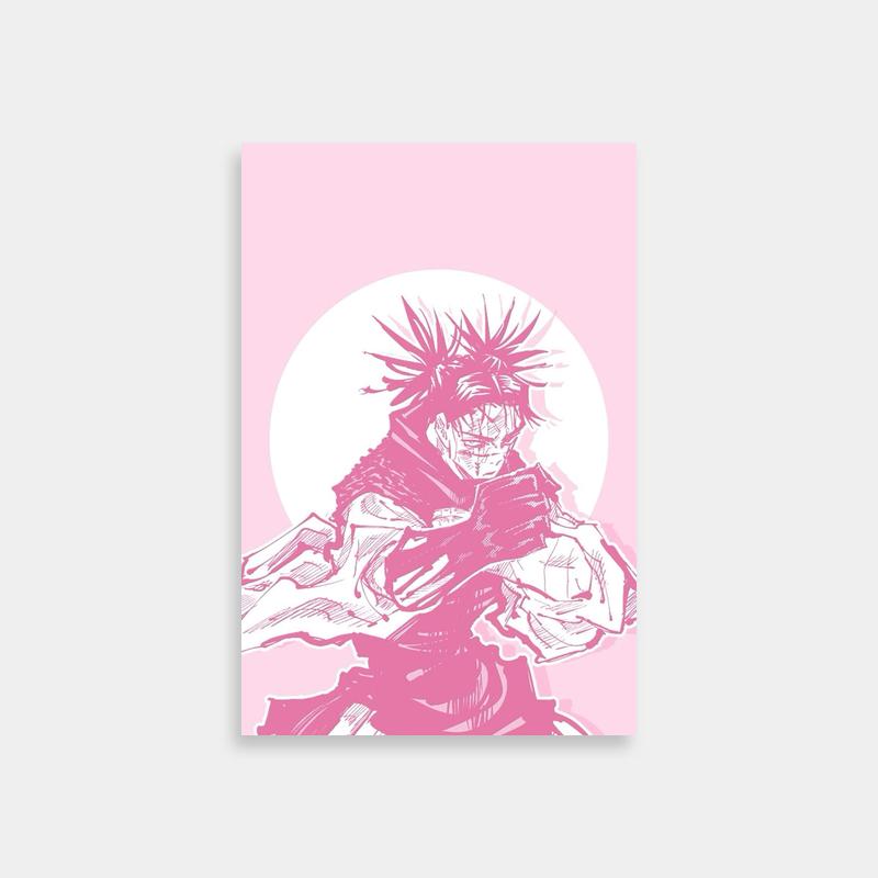 Pink Choso Jujutsu Kaisen Poster - Stylish Anime Wall Decor