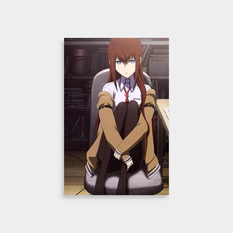 Makise Kurisu Quote Poster - Steins;Gate Inspirational Art