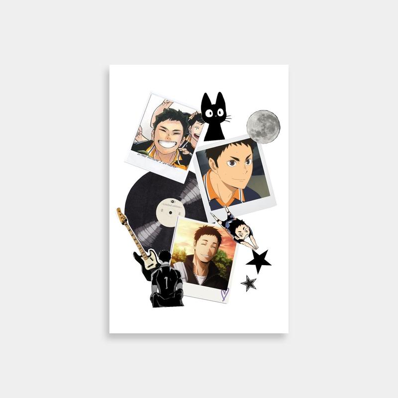 Daichi Sawamura Haikyuu Poster