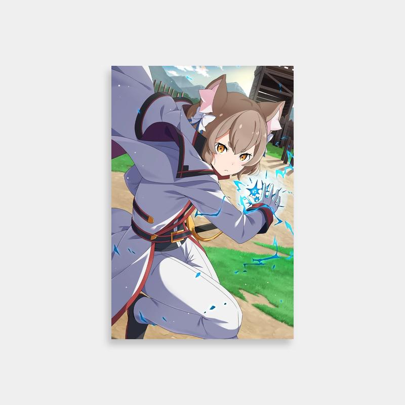 Felix Argyle Baseball Anime Poster - Re:Zero Sports-Themed Art
