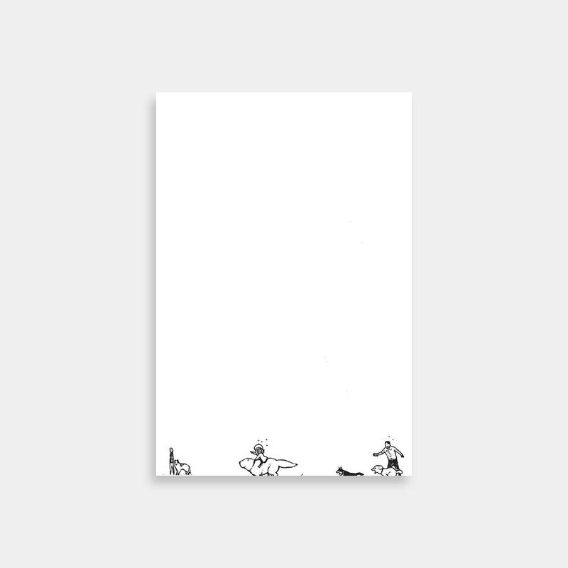 Bond Forger Spy x Family Wall Art - Black and White Sand Play Scene