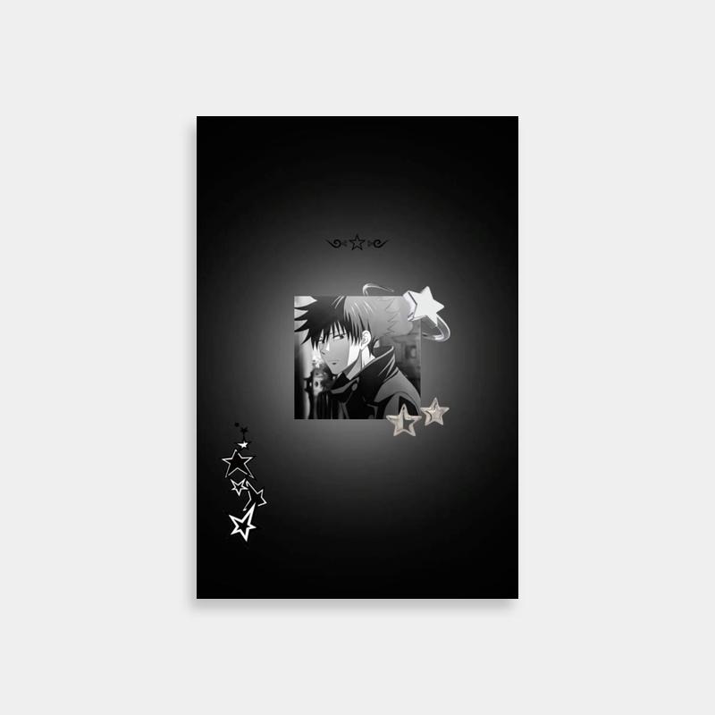 Megumi Fushiguro Jujutsu Kaisen Starry Poster - Anime Art Print