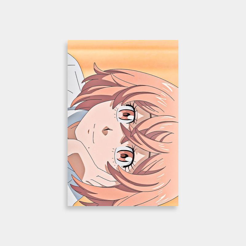 Tokyo Revengers Hinata Tachibana Poster – Pink Hair & White Shirt