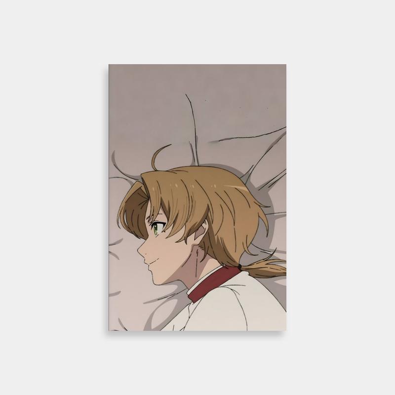 Rudeus Greyrat Mushoku Tensei Poster - Anime Character Art