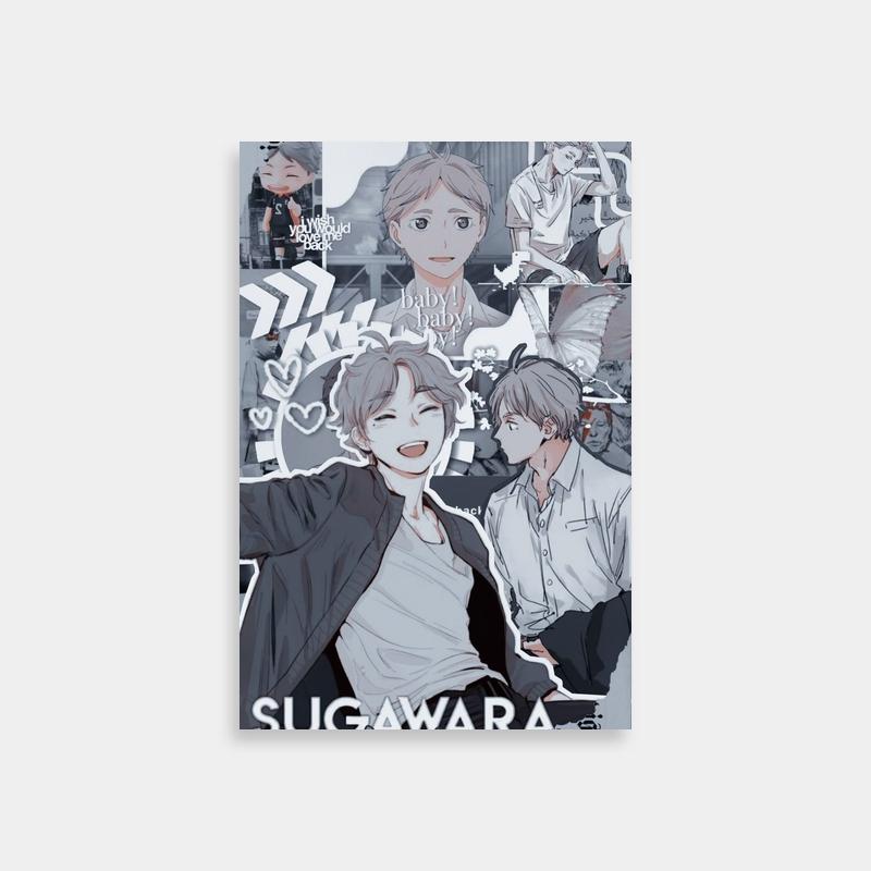 Sugawara Koushi Haikyuu Wall Art - Anime Characters Expressions