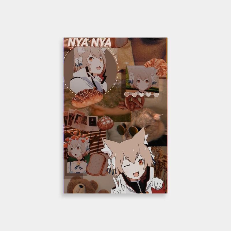 Felix Argyle 'Nya Nya Nya' Poster - Re:Zero Anime Wall Art