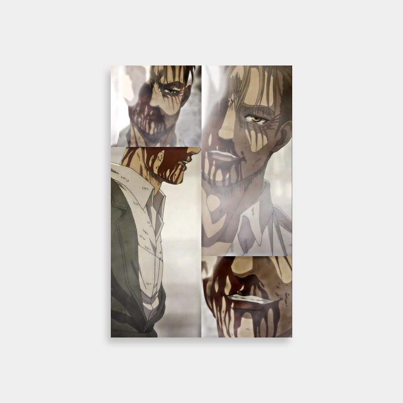 Porco Galliard Expressions Attack on Titan Poster Set
