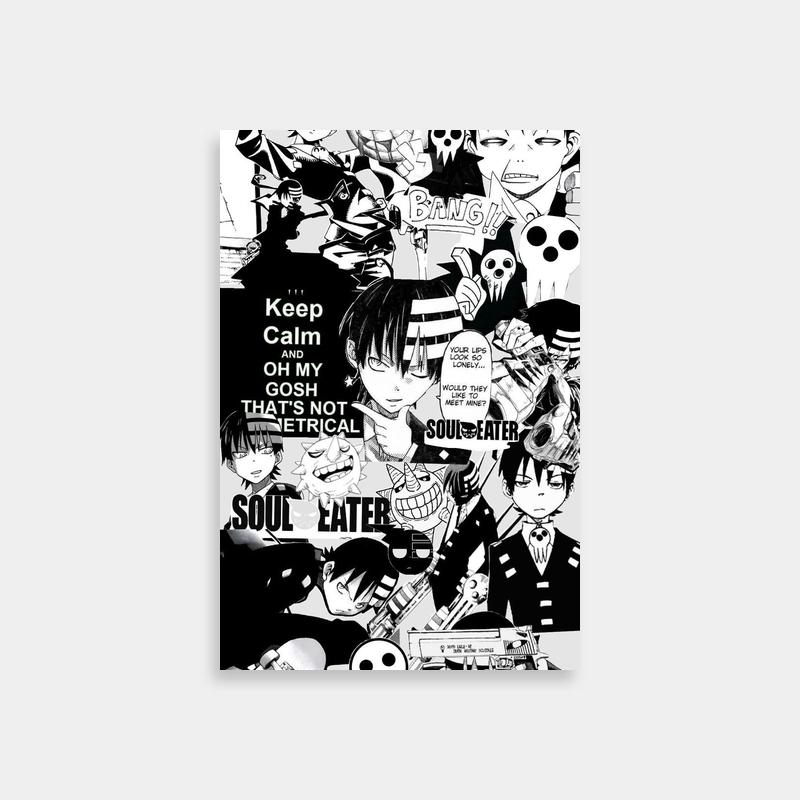 Soul Eater Anime Characters Poster - Dynamic Wall Art
